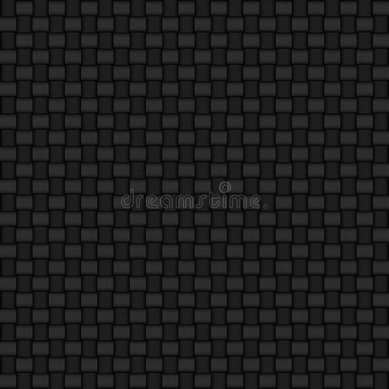Seamless detailed carbon fibre background texture stock illustration Seamless detailed carbon fibre background texture stock illustration