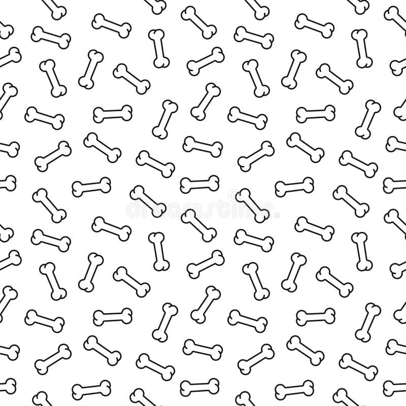 Dog Bone Background Stock Illustrations RoyaltyFree Vector Graphics   Clip Art  iStock  Pet food Dogs