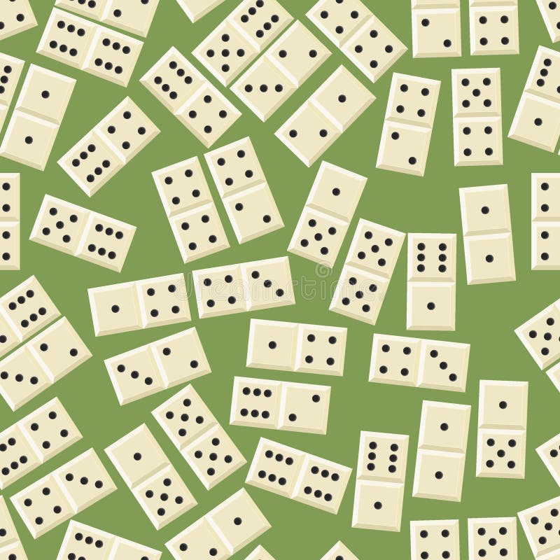 Seamless domino pattern