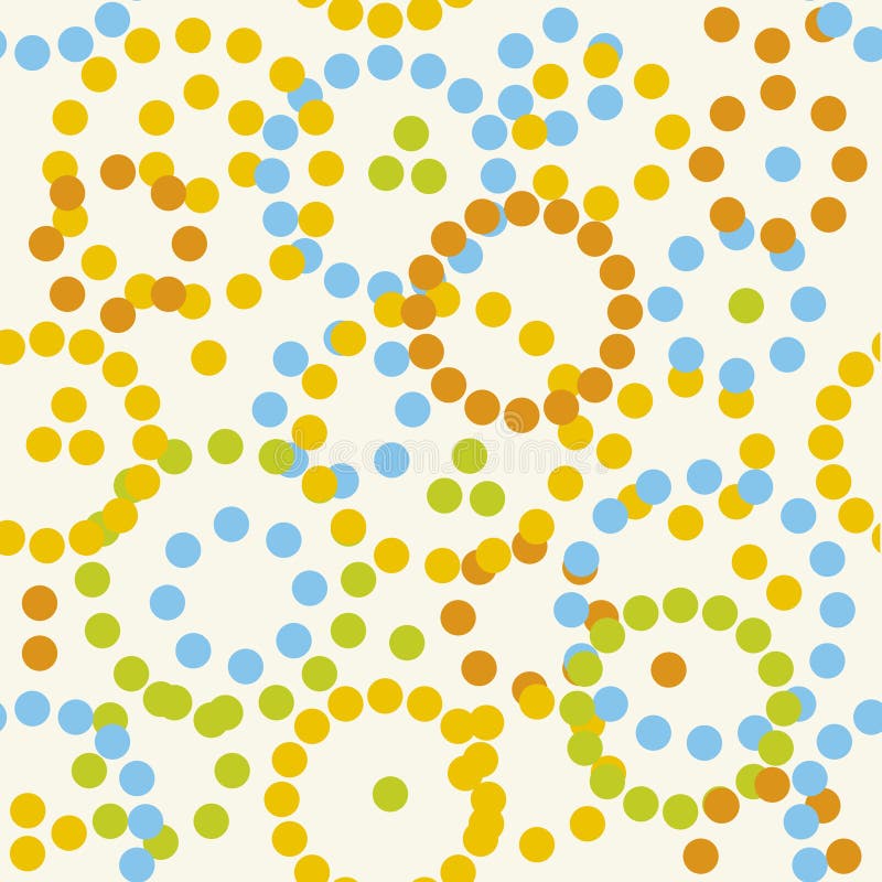 Seamless dots (vector) royalty free illustration