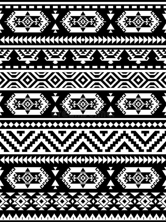 Seamless Ethnic Pattern Textures. Native American Pattern. Pink And ...