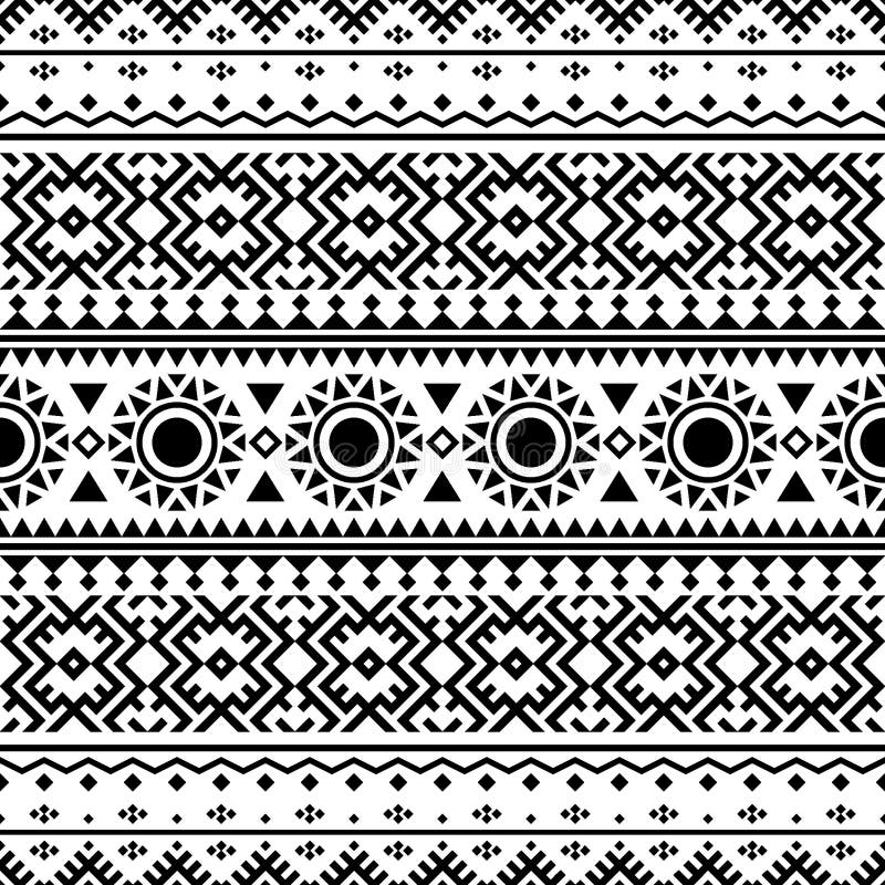 Seamless Ethnic Pattern Texture Background Design Vector Stock Vector ...