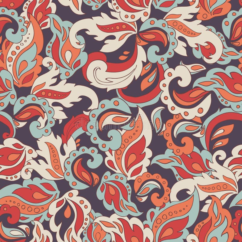 Seamless etno pattern. stock illustration