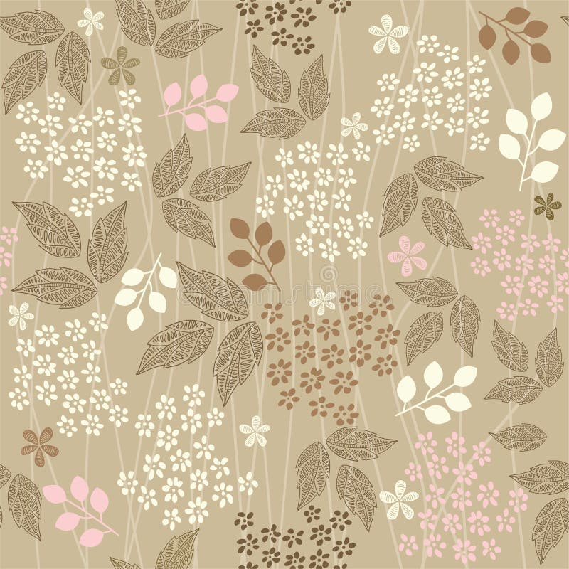 seamless för blom- invector för bakgrund retro royaltyfri illustrationer seamless för blom- invector för bakgrund retro royaltyfri illustrationer