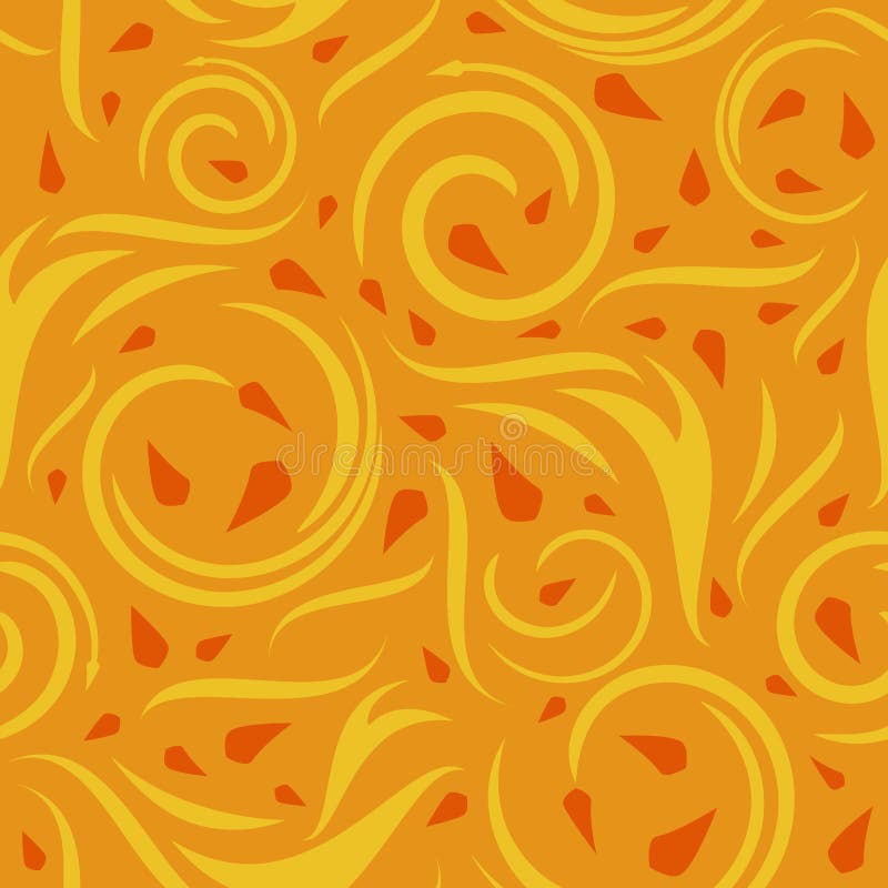 Seamless fall swirling leaves royalty free illustration Seamless fall swirling leaves royalty free illustration