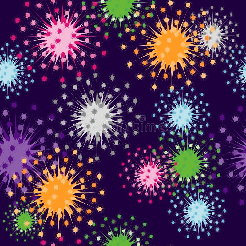 Seamless firecracker wallpaper