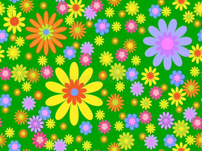 Seamless floral background