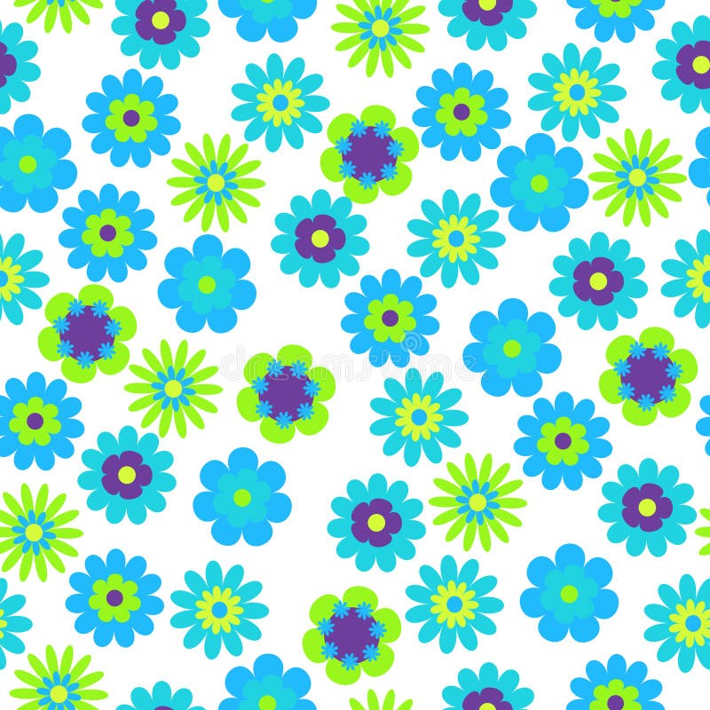 Seamless floral background