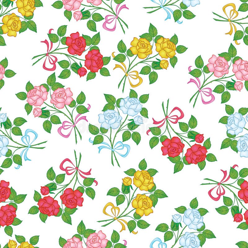 Seamless floral background