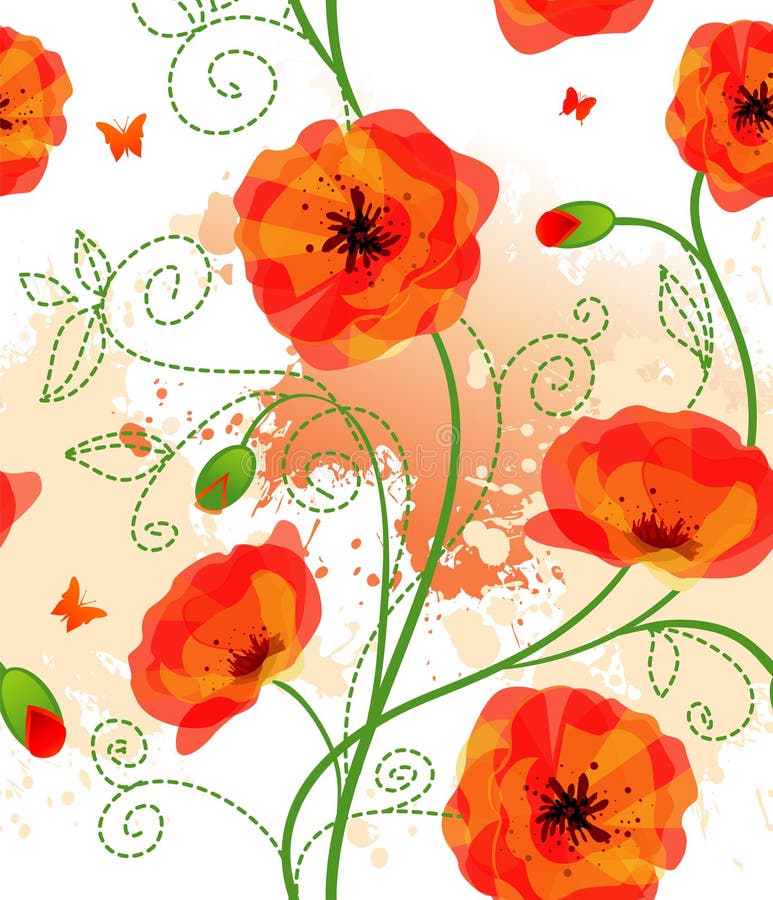 Seamless floral pattern