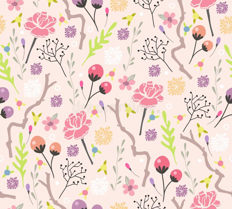 Seamless floral pattern