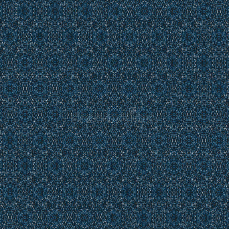 Seamless floral pattern made from digital paint for creative design background
