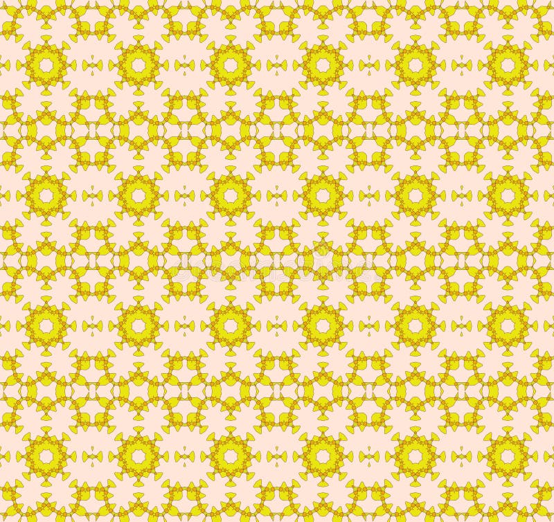 Seamless Floral Pattern Pink Green Stock Illustration Illustration of