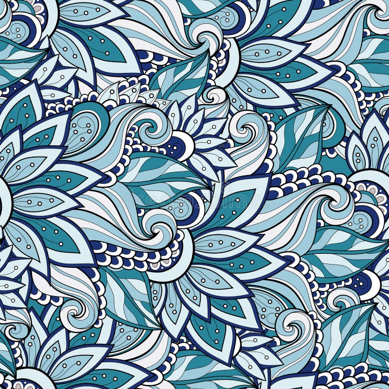 Batik Texture Repeat Modern Pattern Design Stock Illustration ...