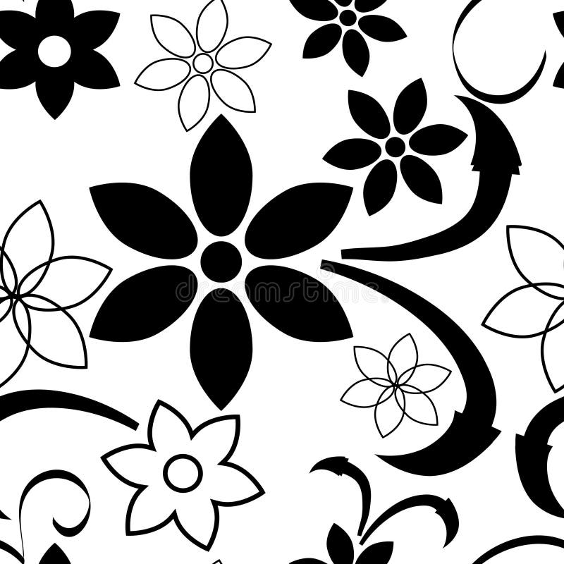 Seamless flower pattern