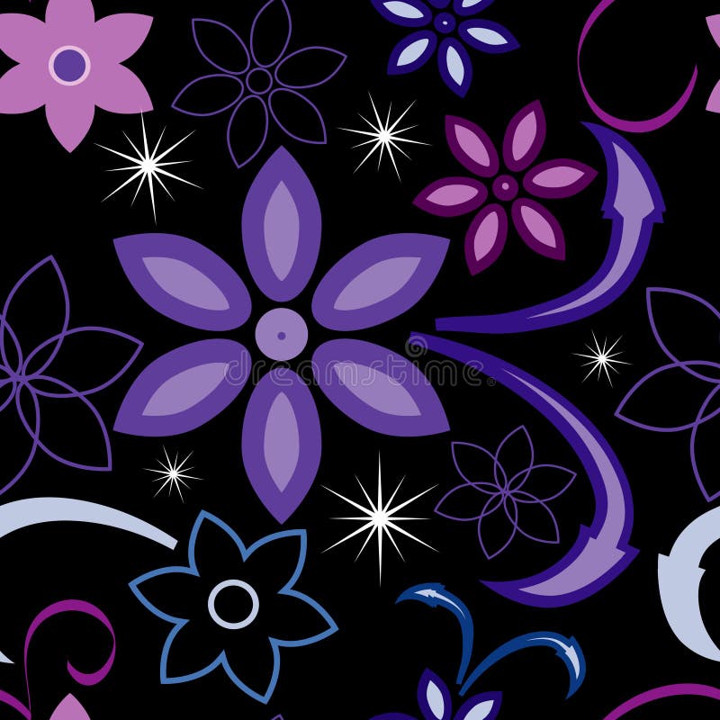 Seamless flower pattern