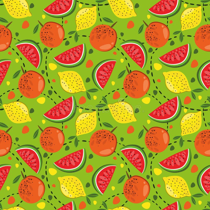 Seamless fruit pattern stock photo. Image of piece, boom - 10289490
