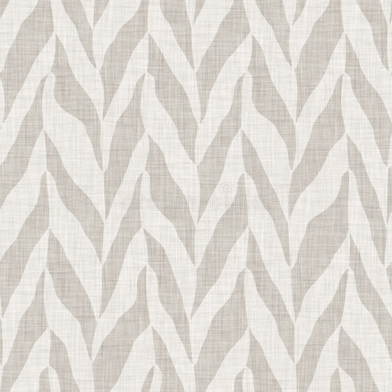 Seamless funky wavy chevron strip pattern for surface print. stock image