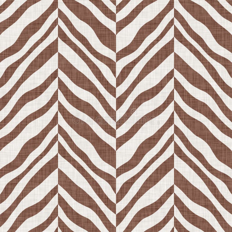 Seamless funky wavy chevron strip pattern for surface print. stock photography