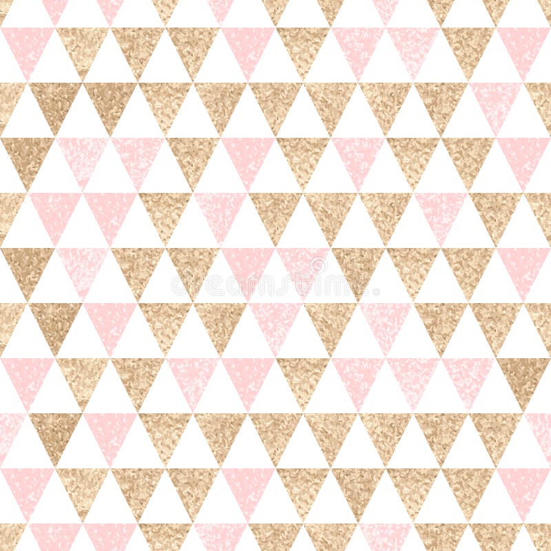 Seamless Triangle Pattern, Background, Texture Stock Vector Illustration of seamless, paper
