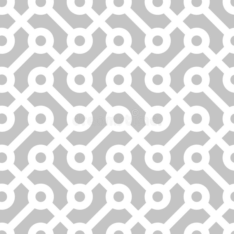 Seamless geometric monochrome pattern vector illustration Seamless geometric monochrome pattern vector illustration
