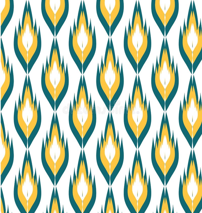 Geometric pattern ikats royalty free illustration Geometric pattern ikats royalty free illustration