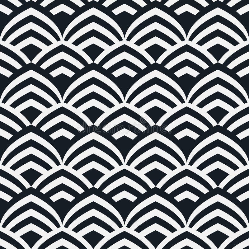 Seamless geometric pattern. Geometric simple print. Vector repeating texture. stock illustration