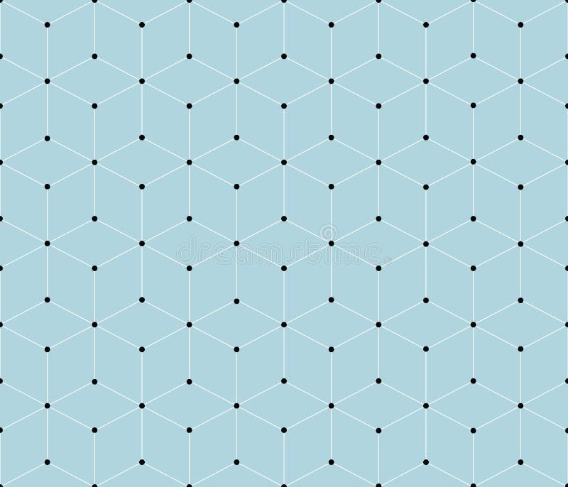 Seamless Geometric Pattern stock illustration