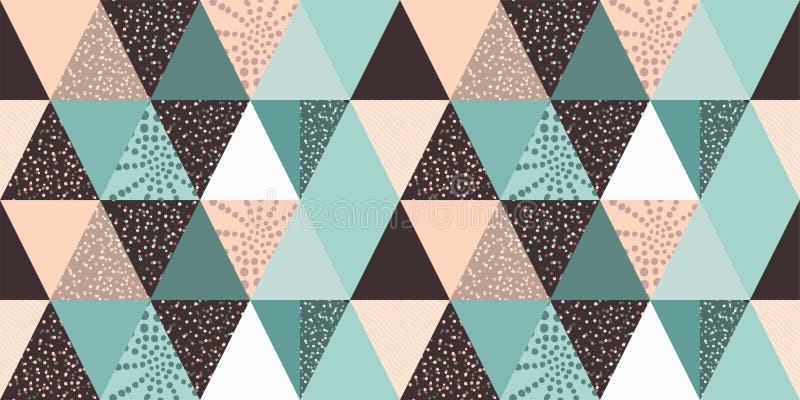 8x12 FT Turquoise Vinyl Photography Backdrop,Abstract Triangle Shape in Modern Contemporary Geometrical Design Artwork Background for Baby Shower Bridal Wedding Studio Photography Pictures