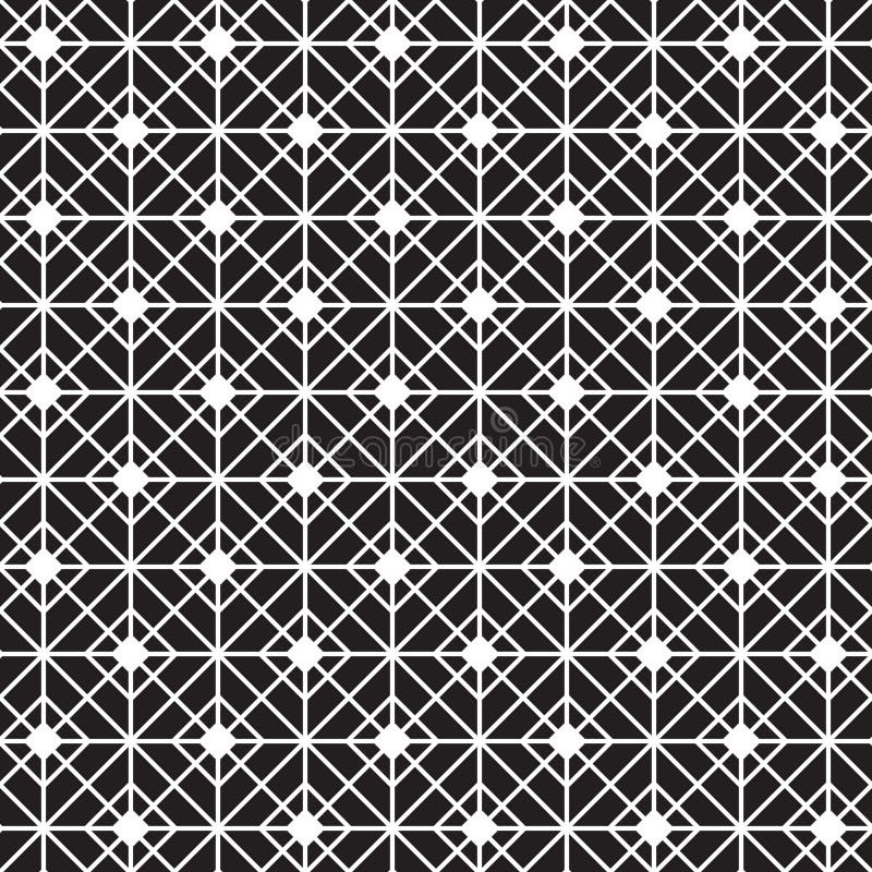 Seamless Geometric Trellis Lattice Pattern Texture Background royalty free illustration Seamless Geometric Trellis Lattice Pattern Texture Background royalty free illustration