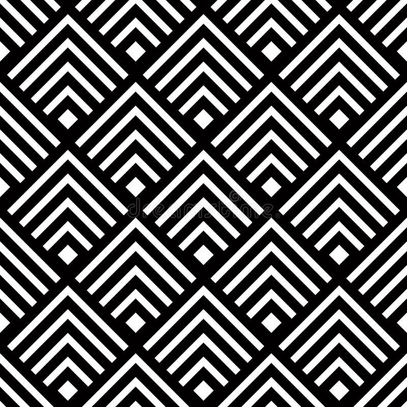 Free Black and White Seamless Stripes Background Pattern Vector Art