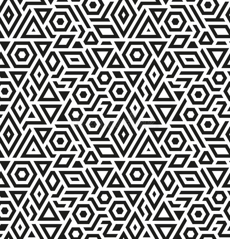 Seamless geometric vector pattern background. This is file of EPS8 format. Vector abstract seamless pattern vectors