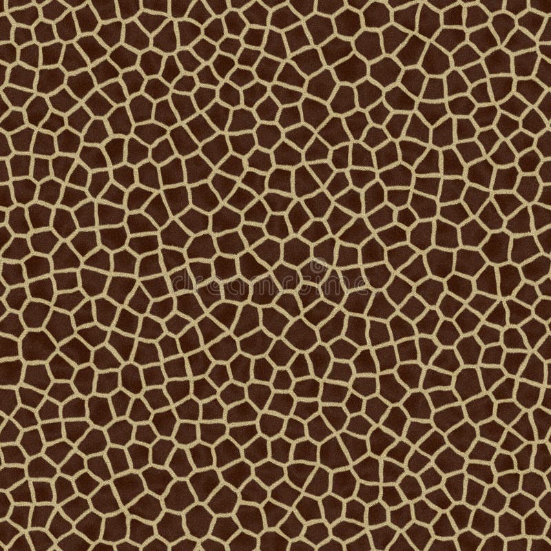 Seamless Giraffe Skin Texture