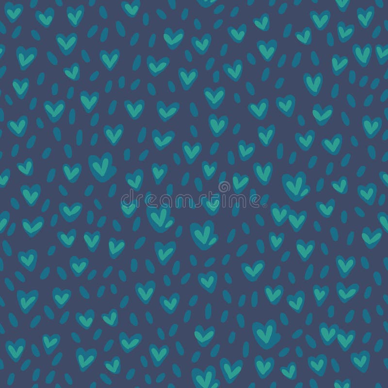 Seamless grassy pattern. Hand drawn texture