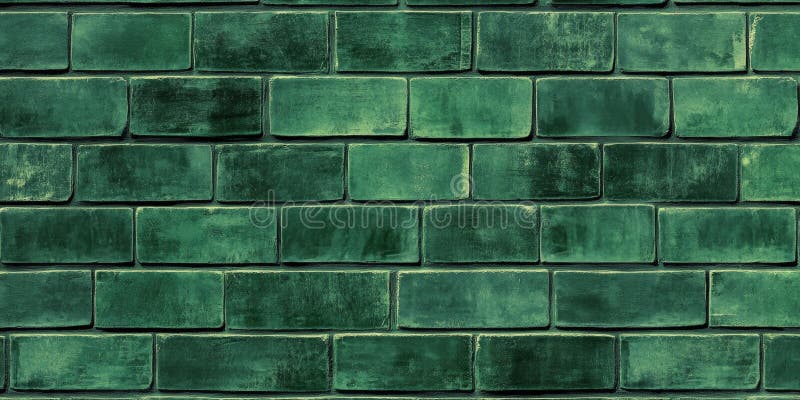 This seamless green brick pattern showcases a modern and clean design, characterized by a uniform texture with subtle variations in color, perfect for various creative applications. Seamless brick textures stock images, royalty-free photos and pictures