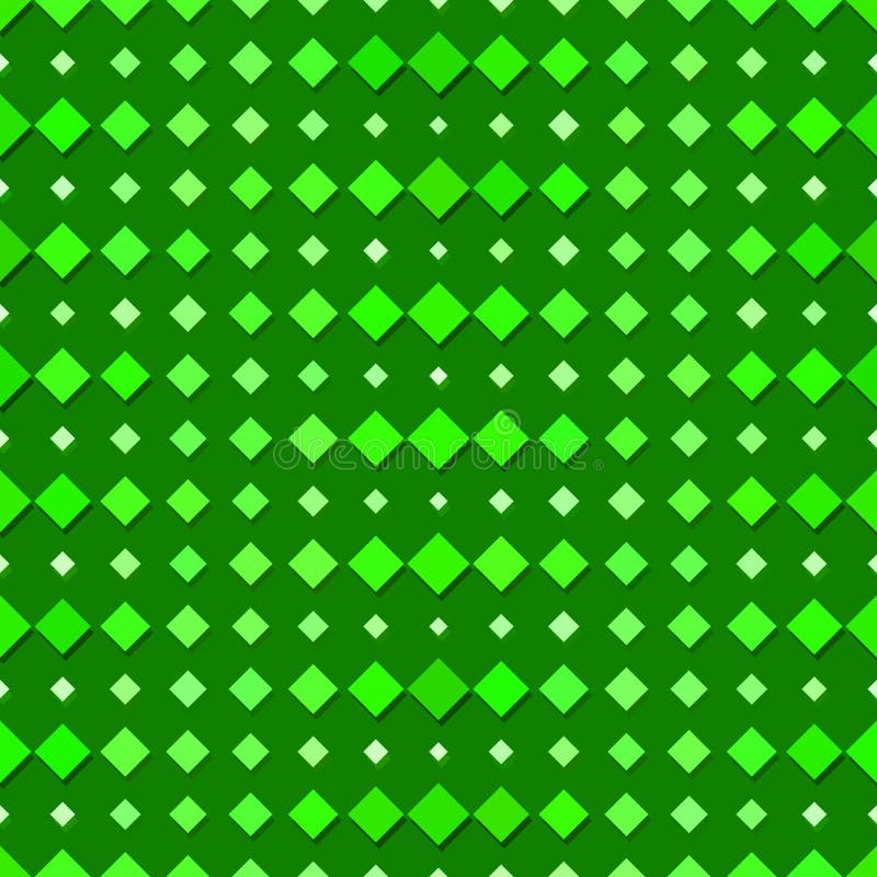 Seamless Green Diamond Pattern