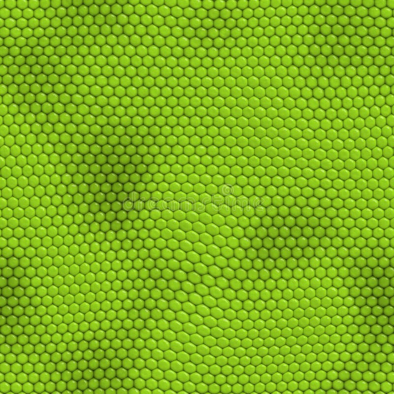 Seamless Green Iguana Skin