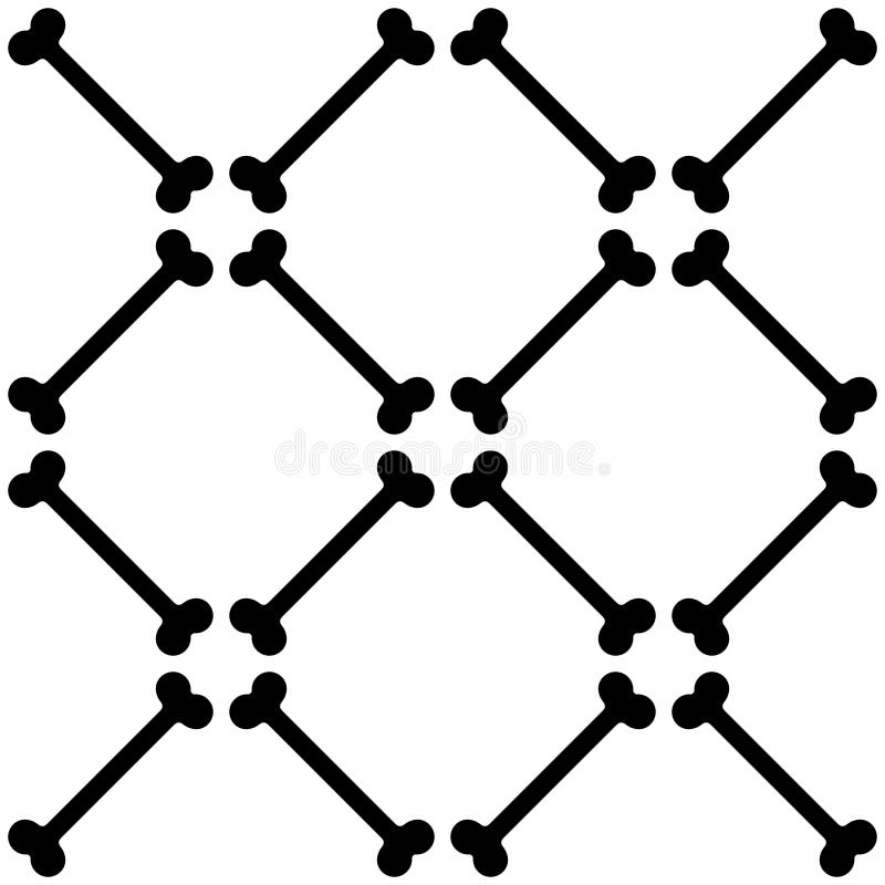 Seamless Grid Pattern Stock Vector Illustration Of Mosaic