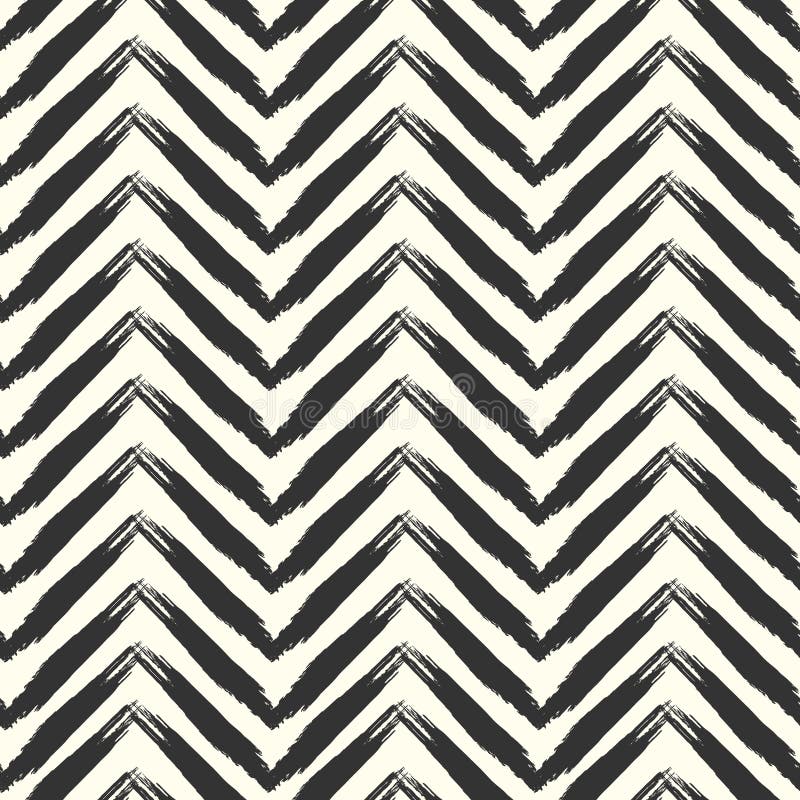 Seamless grunge pattern. Brush strokes texture stock illustration Seamless grunge pattern. Brush strokes texture stock illustration