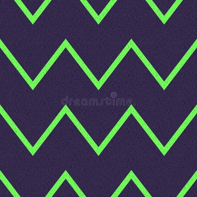 Seamless grunge textured zigzag pattern stock illustration