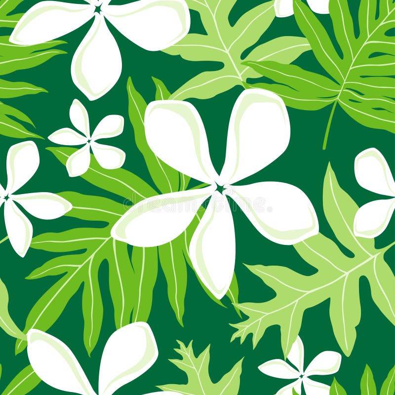 Seamless Hawaiian Fern (Lauae) Royalty Free Stock Photo - Image: 4603285