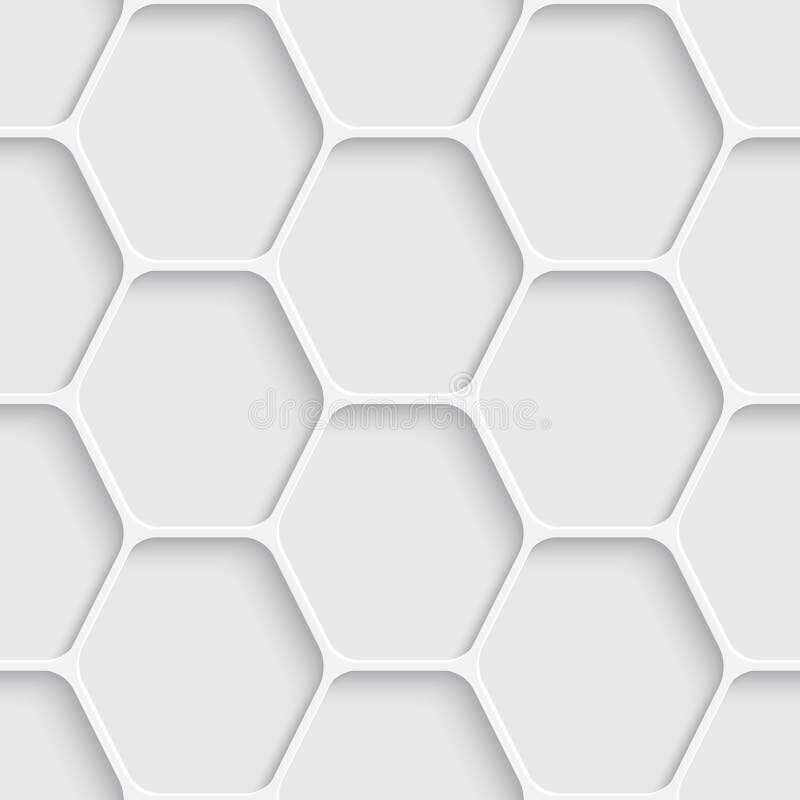 Seamless Hexagon Background vector illustration