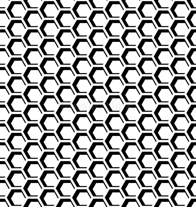 Seamless honeycomb pattern.