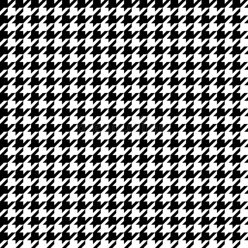 seamless houndstoothmodell Svartvit vektorabstrakt begreppbakgrund royaltyfri illustrationer seamless houndstoothmodell Svartvit vektorabstrakt begreppbakgrund royaltyfri illustrationer