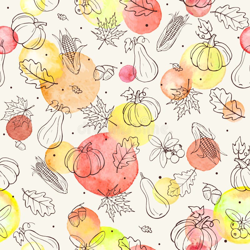 seamless höstbakgrund vektor illustrationer seamless höstbakgrund vektor illustrationer