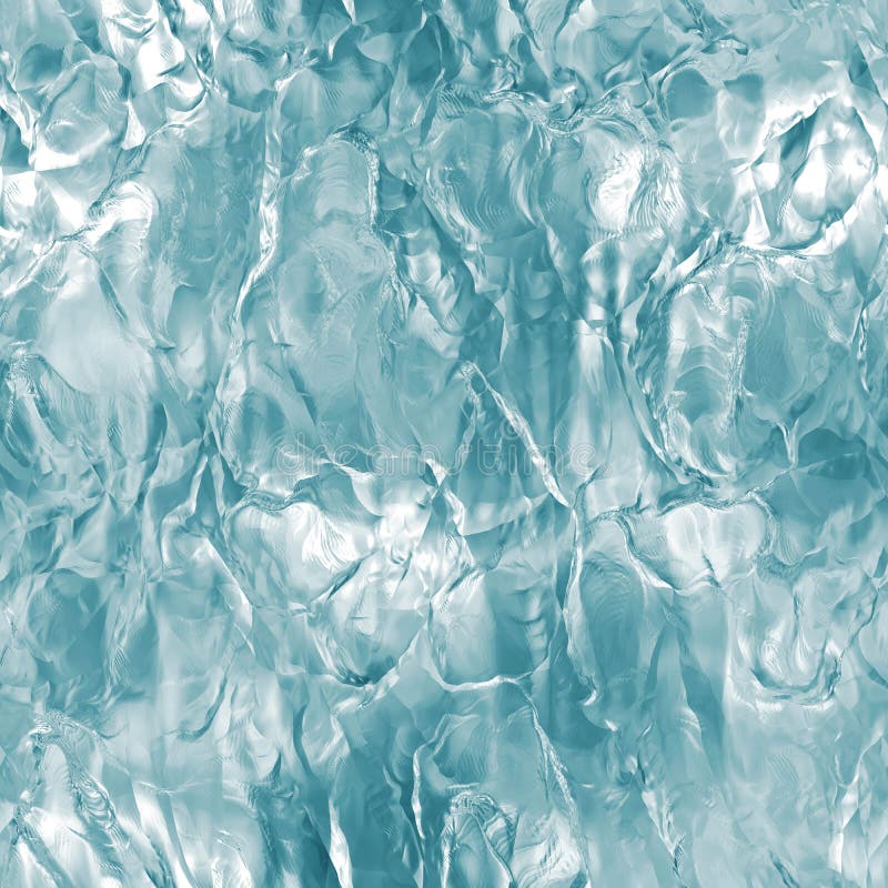 Seamless ice texture, winter background