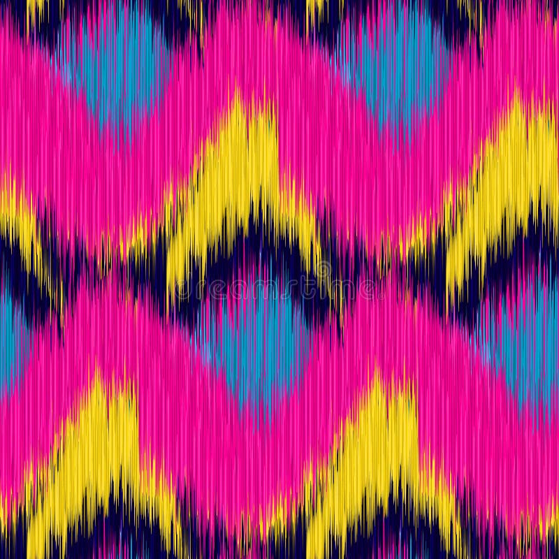 Seamless Ikat Pattern