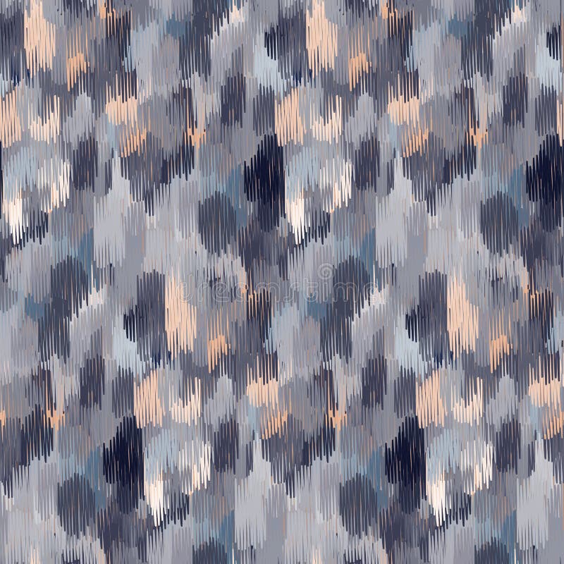 Seamless Ikat Pattern