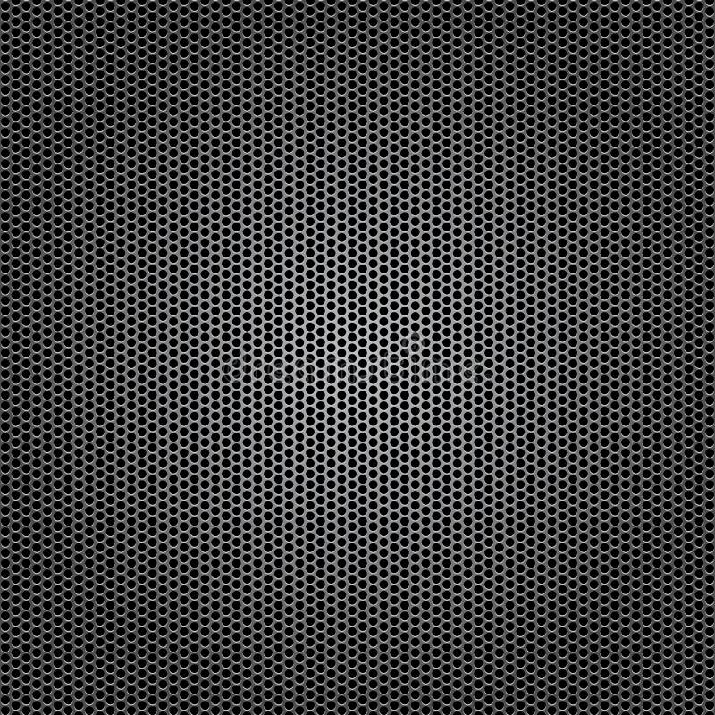 Seamless Illustration of Speaker Grill Texture Stock Vector