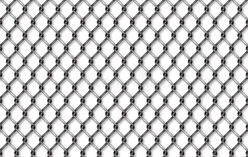 Metal Net Seamless Background. Stock Illustration - Illustration of ...